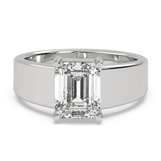 Emerald Cut Engagement Ring