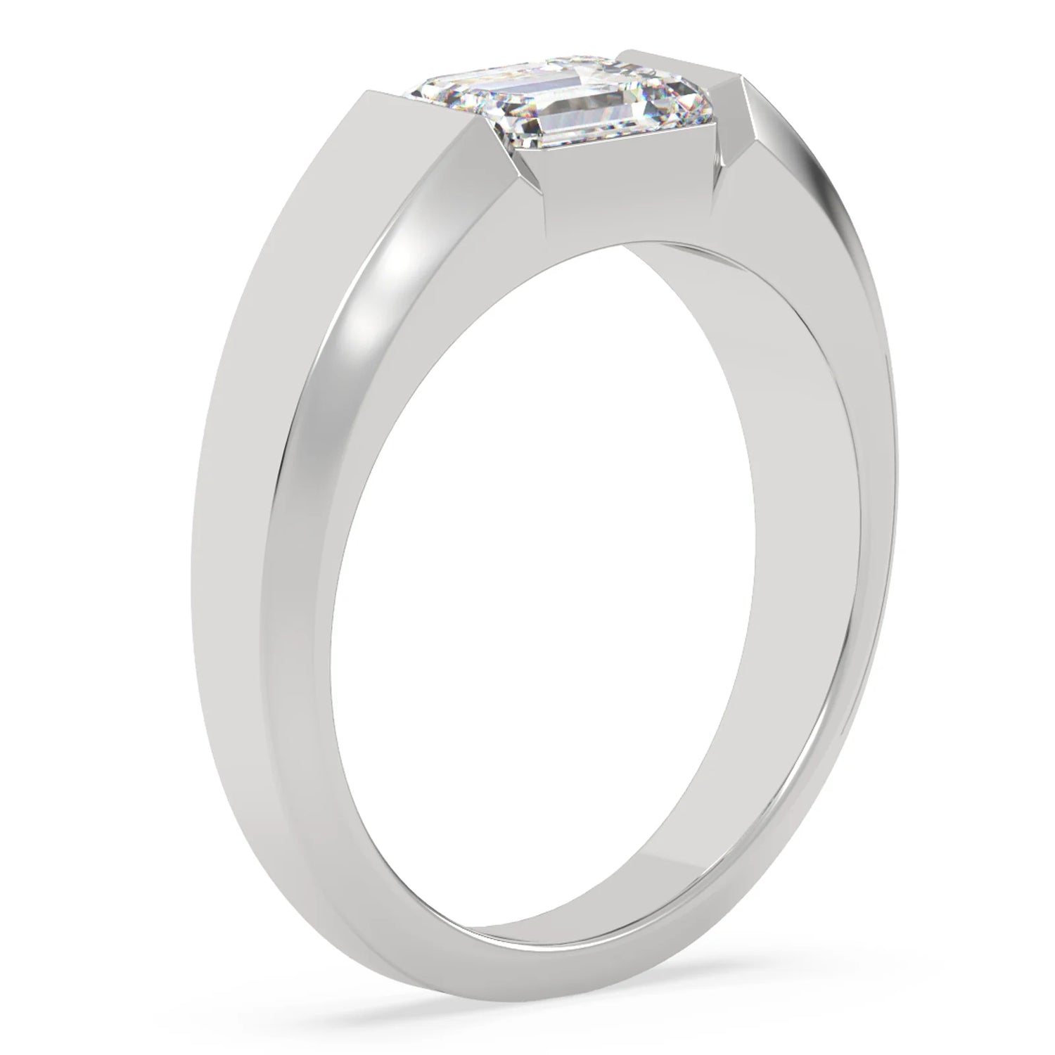 Solitaire Men's Engagement Ring