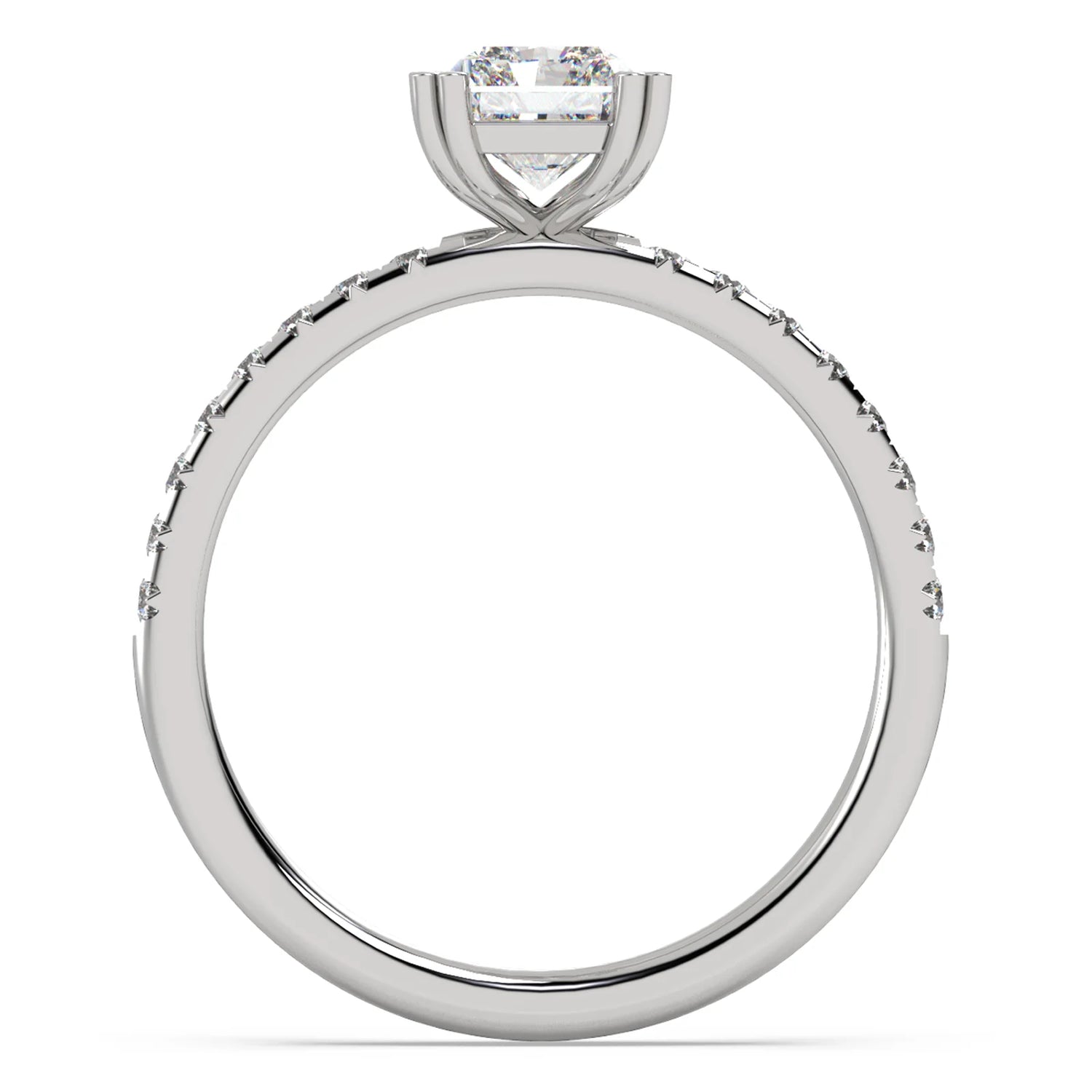 Solitaire Moissanite Ring - Mara Jewels