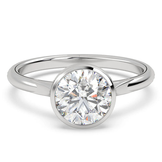 Cathedral engagement ring